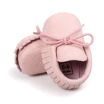 Spring Baby Shoes PU Leather Girls Shoes for Girls Baby Booties Baby Moccasins Fashion Fringe First Walks 0-18M 10 Colors