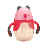 Toddler Silica Gel 250ml Cute Baby Cup Kids Children Learn Feeding Drinking Water Handle Bottle Training Cup Baby Feeding Cup