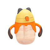 Toddler Silica Gel 250ml Cute Baby Cup Kids Children Learn Feeding Drinking Water Handle Bottle Training Cup Baby Feeding Cup