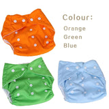 Hot sales! 3pcs Lot Baby Diapers Children Cloth Diaper Reusable Nappies Adjustable Diaper Cover Washable Free Shipping