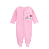 Baby Boy Girl Footies Pajamas Original Cotton Spring Sleepwear 1piece Pja Mother Nest Animal Christmas Coverall baby'sets