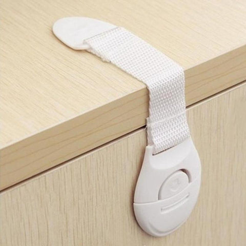 5Pcs/Lot 5pcs Baby Kids Safety Locks Plastic Children Protection Care Locks Cabinet Cupboard Drawer Door Security Protector 21cm