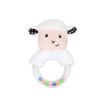 Cute Baby Rattle Toys Rabbit Plush Baby Cartoon Bed Toys for Newborn 0-24 Months Educational Toy Rabbit Bear Hand Bells