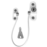 4 Pcs Baby Safety Locks Stainless Child Window Restrictor Infant Security Lock Safety Kids Prevent Children Falling Window Lock