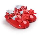Kids Baby Moccasins Baby Girl Child Shoes PU Leather Princess Crib Shoes Newborn Comfy New Born Girl Shoes First Walker 11-13cm