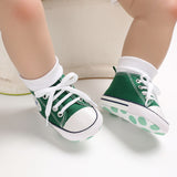 New Canvas Baby Sports Sneakers Shoes Newborn Baby Boys Girls First Walkers Shoes Infant Toddler Soft Sole Anti-slip Baby Shoes