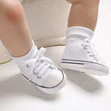 New Canvas Baby Sports Sneakers Shoes Newborn Baby Boys Girls First Walkers Shoes Infant Toddler Soft Sole Anti-slip Baby Shoes