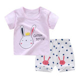 Cartoon Shark New Born Baby Boy Fashion Clothing Outfits Baby Girl Casual Clothing Sets