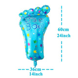 Heronsbill Its a Girl Boy Foil Balloon Baby Shower Decorations Party Supplies Babyshower Gender Reveal Baptism Game Pink blue