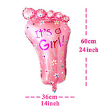 Heronsbill Its a Girl Boy Foil Balloon Baby Shower Decorations Party Supplies Babyshower Gender Reveal Baptism Game Pink blue