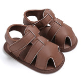 Baby Boy Shoes Newborn Footwear  Summer Toddler First Walker PU Leather Infant Prewalker