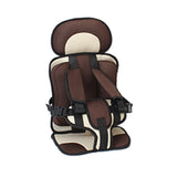 Portable Baby Car Seat Mat Bean Bag Chair Seat Puff Thickening Sponge Baby Chair Feeding Chairs Infant Seats for 1-5 Years Old