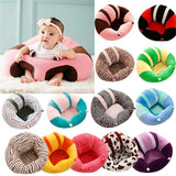 Dropshipping Infant Baby Car Seat Sofa Fixed Support Cotton Learning Feeding High Chair Newborn Nest Bean Bag For Kid Cushion
