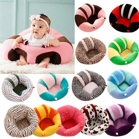 Dropshipping Infant Baby Car Seat Sofa Fixed Support Cotton Learning Feeding High Chair Newborn Nest Bean Bag For Kid Cushion
