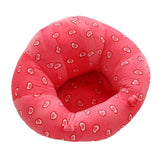 Dropshipping Infant Baby Car Seat Sofa Fixed Support Cotton Learning Feeding High Chair Newborn Nest Bean Bag For Kid Cushion