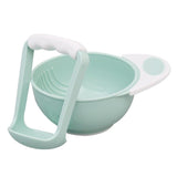 Baby Food Mills And Container Bowl Set Manual Grinding Dishes Infant Food Maker Tool Feeding Bowl Baby Fruit Food Containers