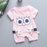 2019 Summer Baby clothes newborn baby rompers Short sleeve Baby Boy Girl clothes cotton baby Jumpsuit roupa de bebes