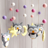 Baby Crib Holder Rattles Bracket Set Clockwork Music Box DIY Bed Bell Material Package Toy Pregnant Mom Handmade Toys For Baby