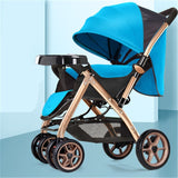 2019Multifunctional 3 in 1  Luxury Baby Stroller Folding Light carrying belt Suit for Lying Seat hot mom stroller baby car