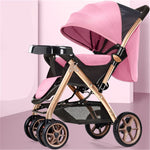 2019Multifunctional 3 in 1  Luxury Baby Stroller Folding Light carrying belt Suit for Lying Seat hot mom stroller baby car