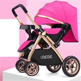 2019Multifunctional 3 in 1  Luxury Baby Stroller Folding Light carrying belt Suit for Lying Seat hot mom stroller baby car