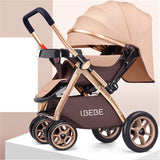 2019Multifunctional 3 in 1  Luxury Baby Stroller Folding Light carrying belt Suit for Lying Seat hot mom stroller baby car