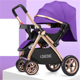 2019Multifunctional 3 in 1  Luxury Baby Stroller Folding Light carrying belt Suit for Lying Seat hot mom stroller baby car