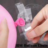 Wedding Decoration Balloon Glue Dot Arch Baby Shower Balloons Stand Holder Chain Birthday Party Decorations Globos Ballon Stick