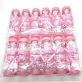 50Pcs/lot Baby Shower Decorations Girls Boys Candy Bottle Baptism Favors Christmas Halloween Party DIY Gifts Box Plastic Case
